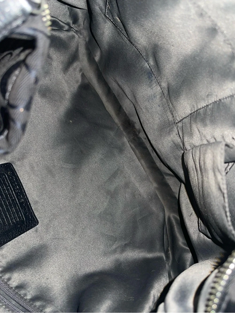 Coach Park Signature Hobo F23279 Black Jacquard Leather Shoulder Bag EUC